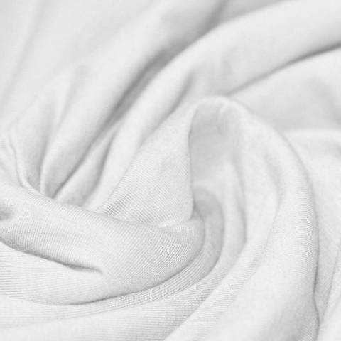 Jersey coton blanc