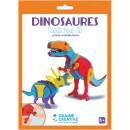 Dinosaure 3D en caoutchouc